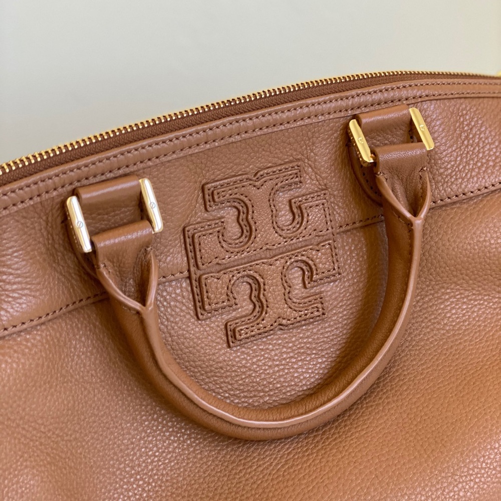 NWOT Tory Burch Leather Logo Bag